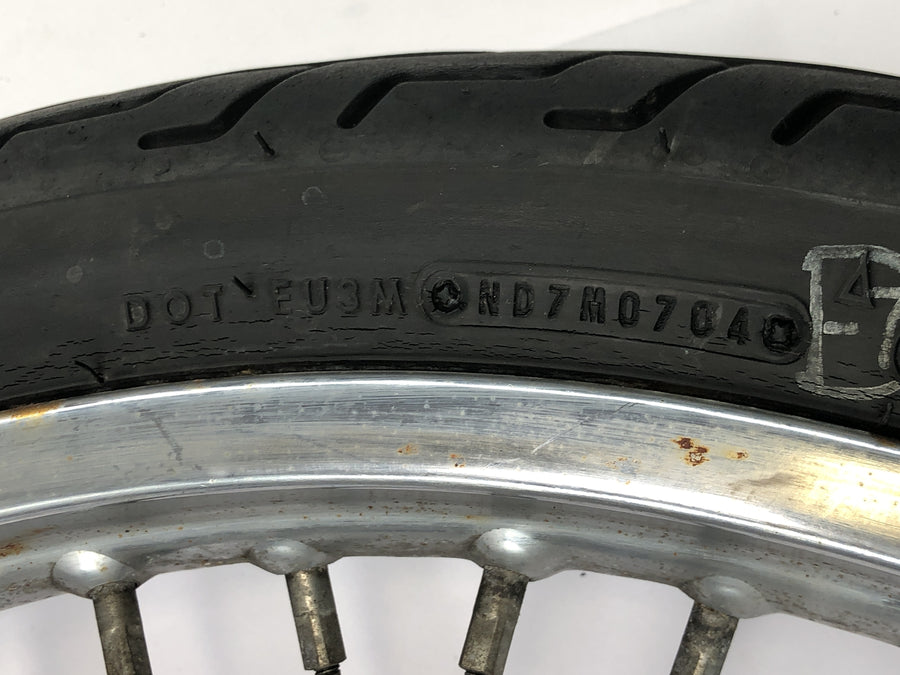 Kawasaki VN 800 VN800A [1996] - přední paprskový ráfek, náboj kompletní 21 x 18,5"