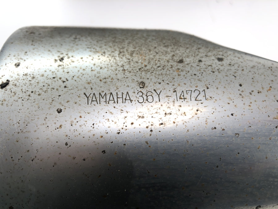 Yamaha FJ 1100 47E [1985] - tlumič z výfukového zvuku spěch vlevo a vpravo