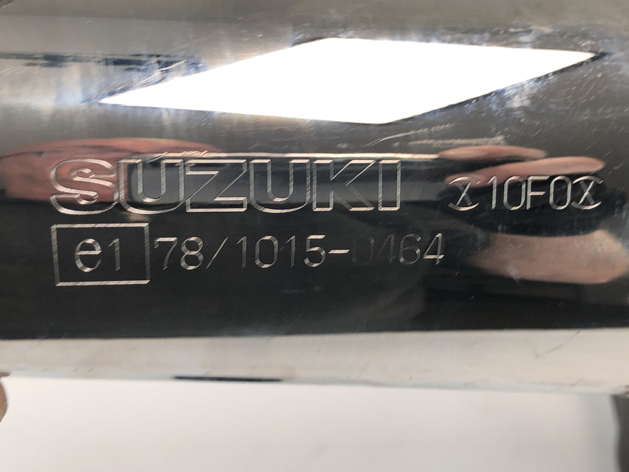 Suzuki Intruder VL 1500 AL [2000] - Tlumič výfuku zadní tlumič chromovaný válec vpředu