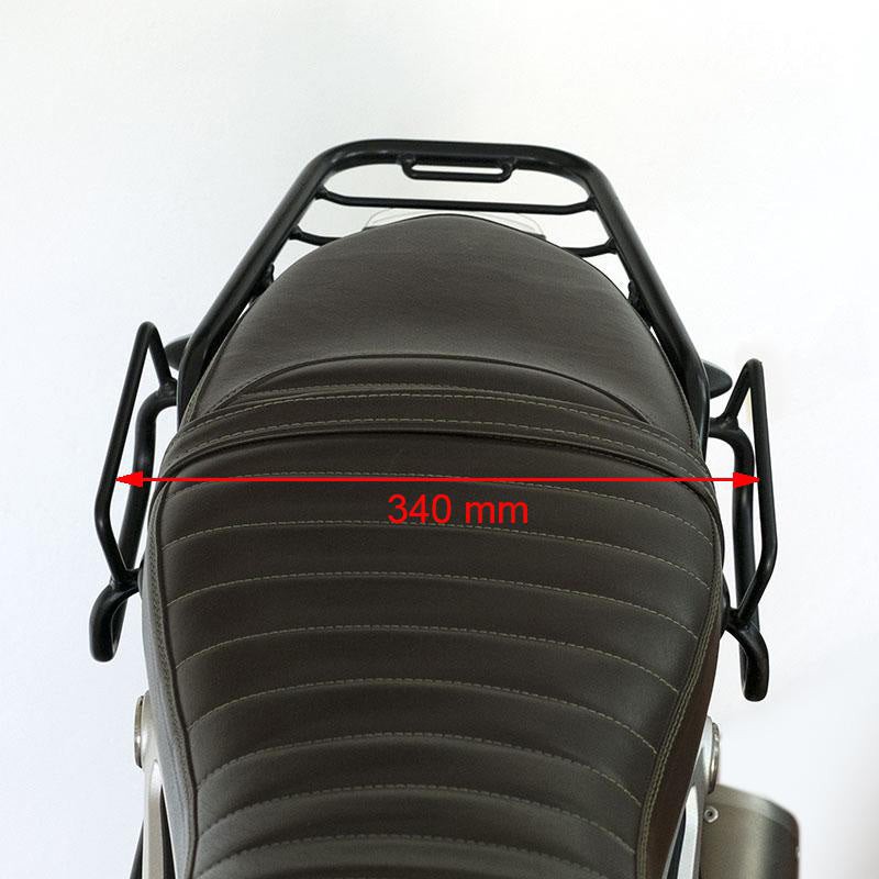 BMW R nineT 1200 Roadster [2014-2023] - Zwei Seitentaschen Scram in Canvas 22L-30L + doppelter symmetrischer -Rahmen