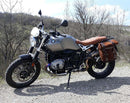 BMW R nineT 1200 Urban G/S (nízký výfuk) [2017-2023] - boční taška Scram ze štípenky 22L-30L + rám Double NineT