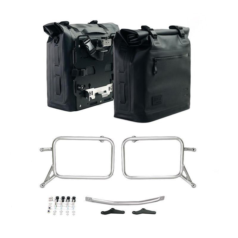 BMW R 1150 GS Adventure [2002-2006] - Khali TPU-Seitentaschen-Set 35–45L mit Alu-Platten und Taschenrahmen