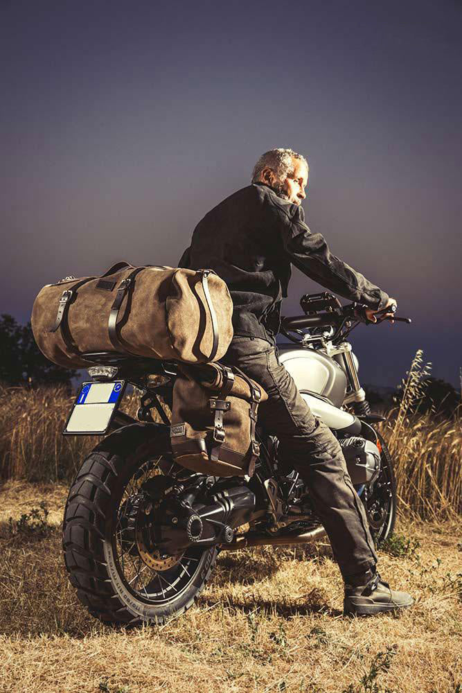 BMW R nineT 1200 Pure [2017-2023] - Reisetasche Kalahari 25L Spaltleder