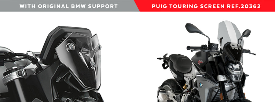BMW F 900 R [2024] – kapotáž nové generace Touring – černá
