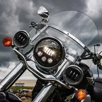 Harley-Davidson FLHS 1340 Electra Glide Sport [1987, 1994] - 4-1/2" LED-Nebelscheinwerfer – Bild 9