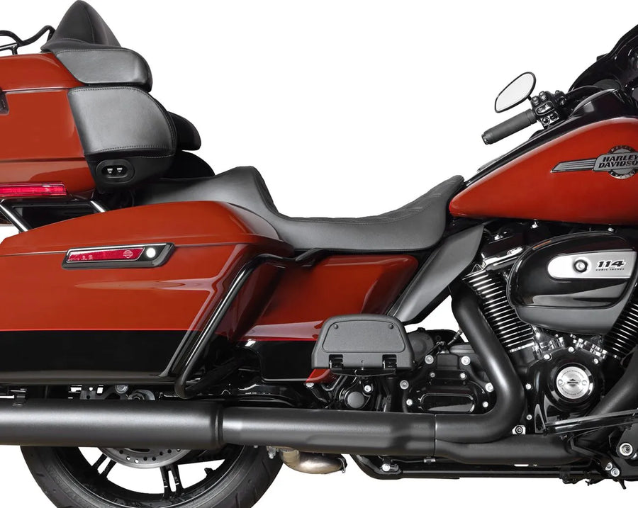 harley davidson touring [DRAG SPECIALTIES] – sedadlo Predator III s prodlouženým dosahem