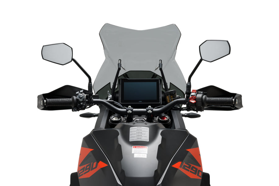 KTM 1290 SUPER ADVENTURE S [2025] – cestovní obrazovka – matná černá