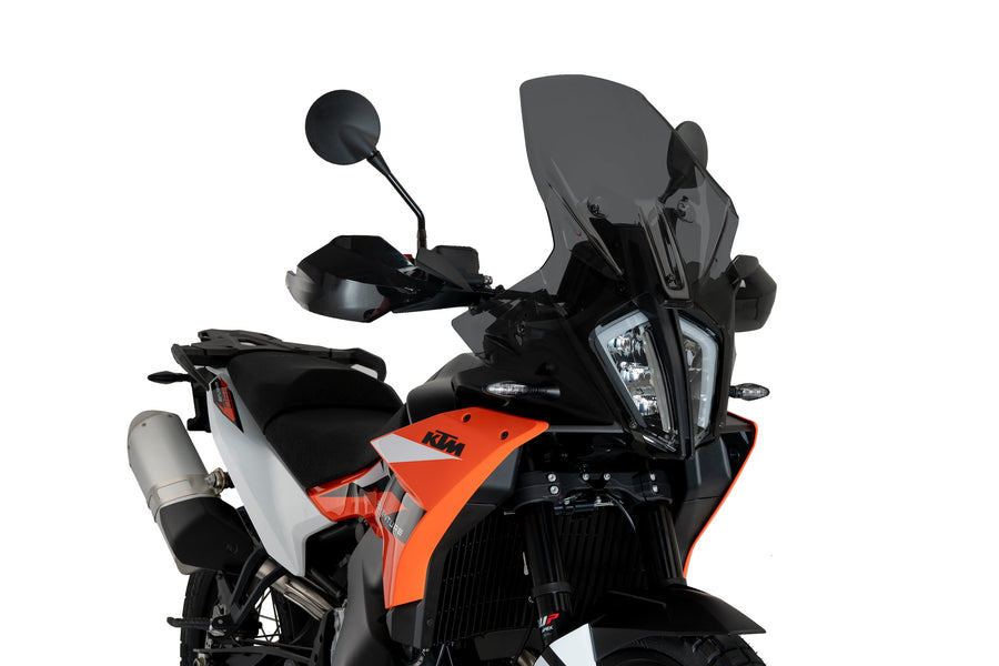 KTM 890 ADVENTURE R [2025] – cestovní obrazovka – silně tónovaná