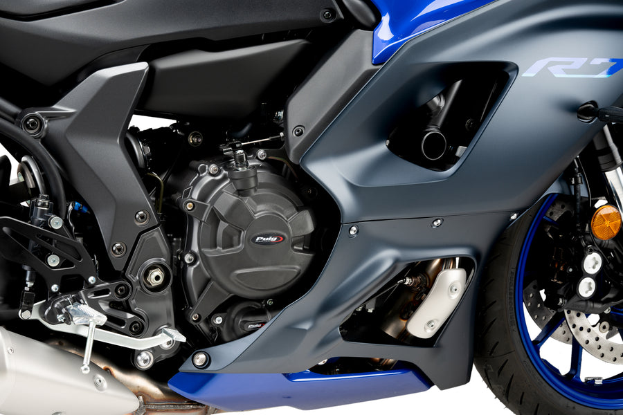 YAMAHA YZF-R7 [2025] – Ochranná dráha motoru pro šampionát – černá