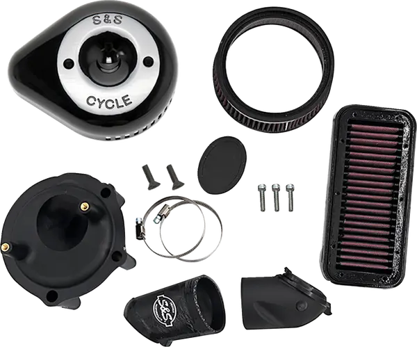 Indian CHALLENGER 108 Limited [2025-2026] - Stealth Luftfilter-Kit mit Abdeckung – Oberfläche: Schwarz – Bild 3