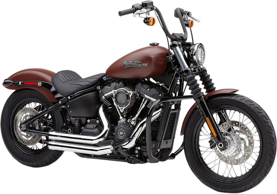 harley-davidson street bob [COBRA] – zábradlí na dálnici