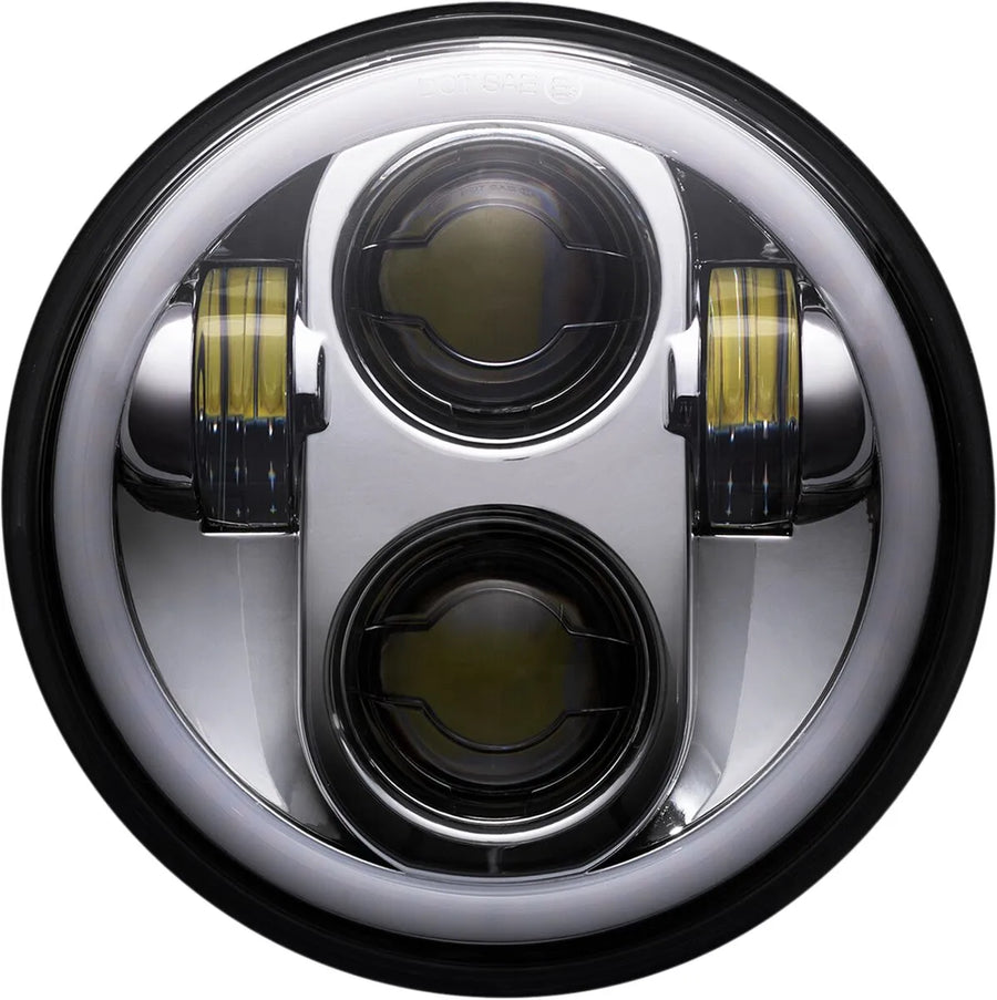 harley davidson sportster s rh 1250 s [CUSTOM DYNAMICS] – 5-3/4" LED halo světlomet