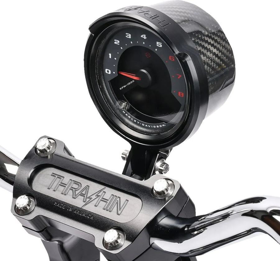 harley davidson fxlrs [THRASHIN SUPPLY CO.] – Softail Gauge Offset Kit