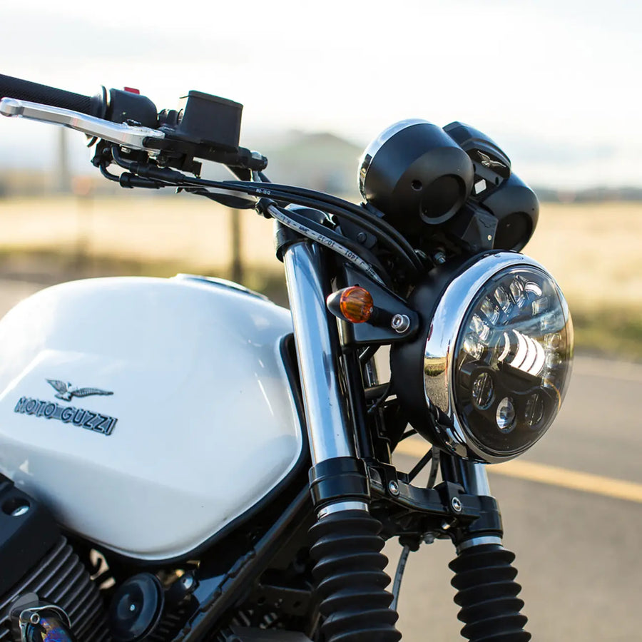 Harley-Davidson FLHS 1340 Electra Glide Sport [1987, 1990, 1994] - 7" Evolution 2 LED-Scheinwerfer – Bild 3