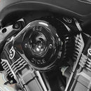 Indian PURSUIT 108 Dark Horse Premium [2024-2026] - Stealth Luftfilter-Kit mit Abdeckung – Oberfläche: Schwarz – Bild 4