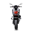 bmw f 850 gs [LEOVINCE] – Zadní tlumič Nero - nerez