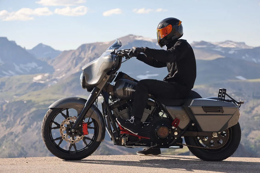 Harley-Davidson XL 1200 T Sportster Superlow [2018-2019, 2018-2020] - brzdový kotouč Cubiq™ - povrch: černý, chrom - obrázek 3
