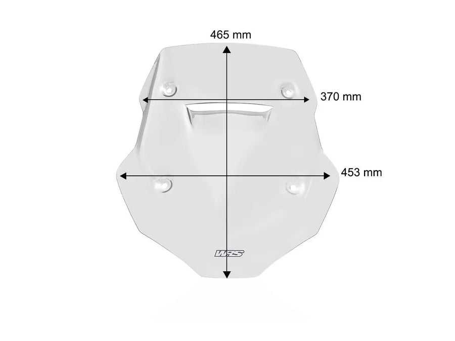 cf moto 800 [WRS] – Standardní čelní sklo CF MOTO 800MT