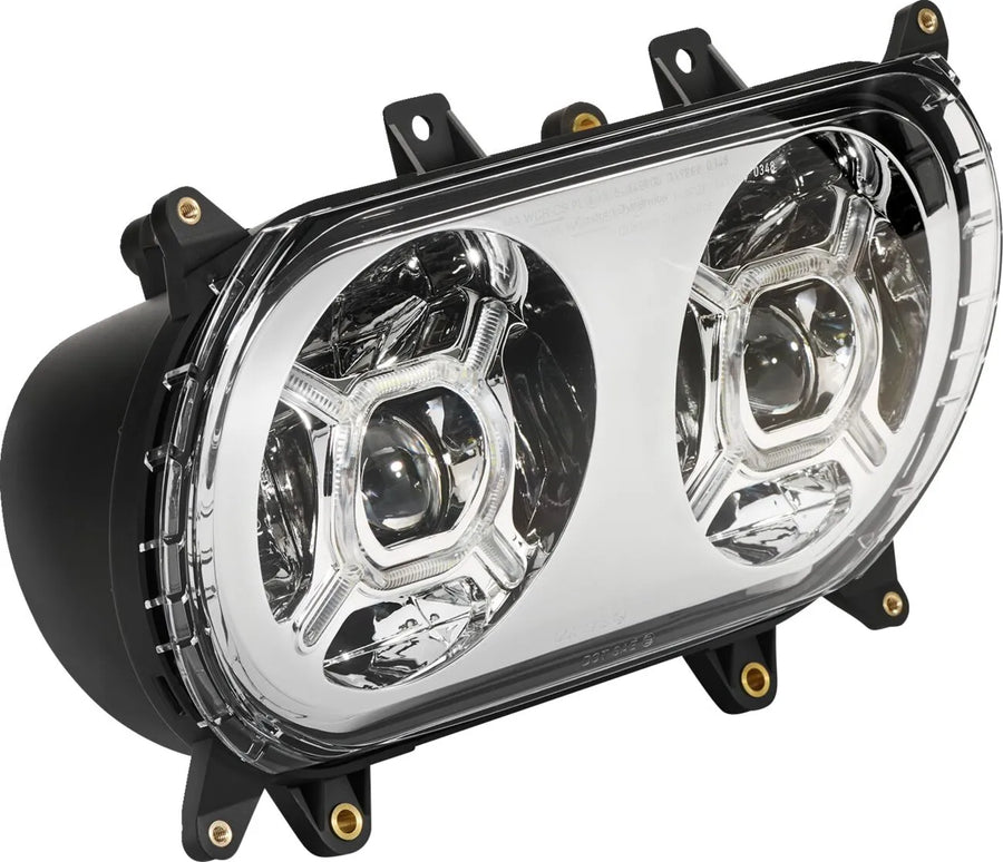 harley davidson fltruse [CUSTOM DYNAMICS] – světlomet Double-X LED