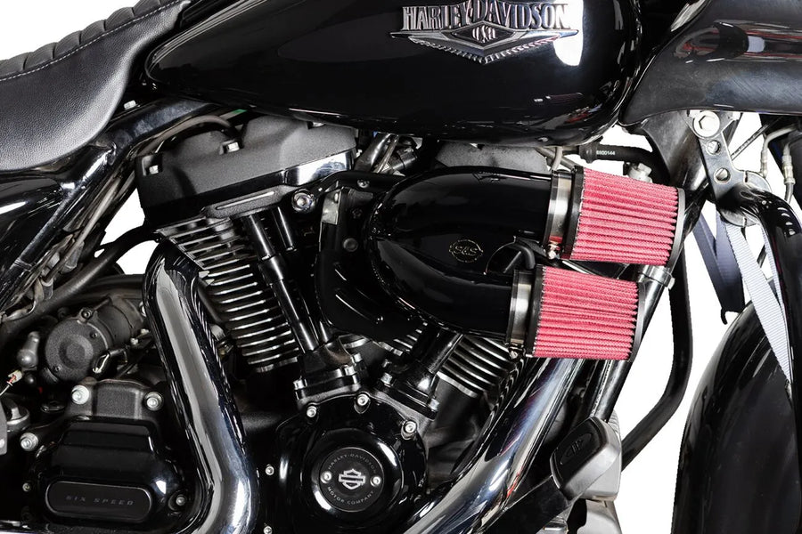Harley-Davidson FLFBS 1923 Softail Fat Boy 117 [2025] - Tuned Induction Luftfilterkit – Oberfläche: Schwarz – Bild 3