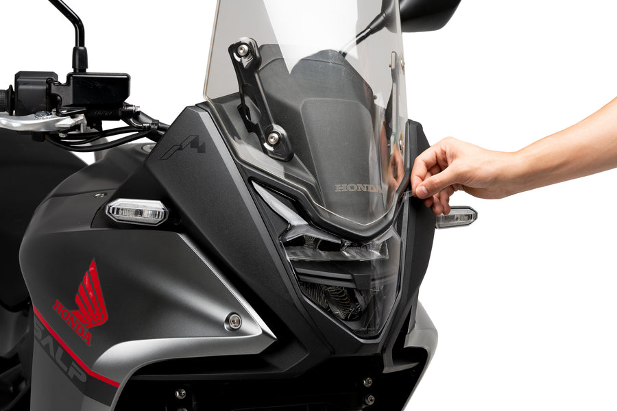 HONDA XL 750 TRANSALP [2024] – Ochrana světlometů Adhere – Transparentní