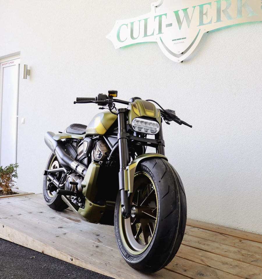harley davidson sportster s rh 1250 s [CULT WERK] - kapotáž světlometu