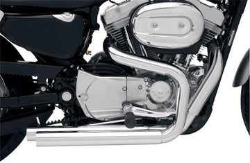 harley-davidson street [BASSANI XHAUST] - chromová tepelná ochrana Pro-Street Systems - 0