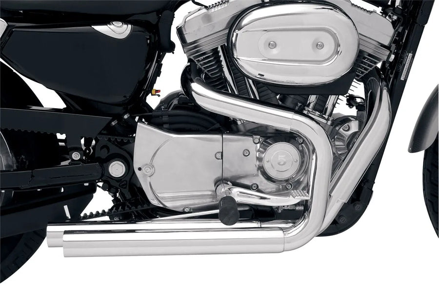 harley-davidson street [BASSANI XHAUST] - chromová tepelná ochrana Pro-Street Systems