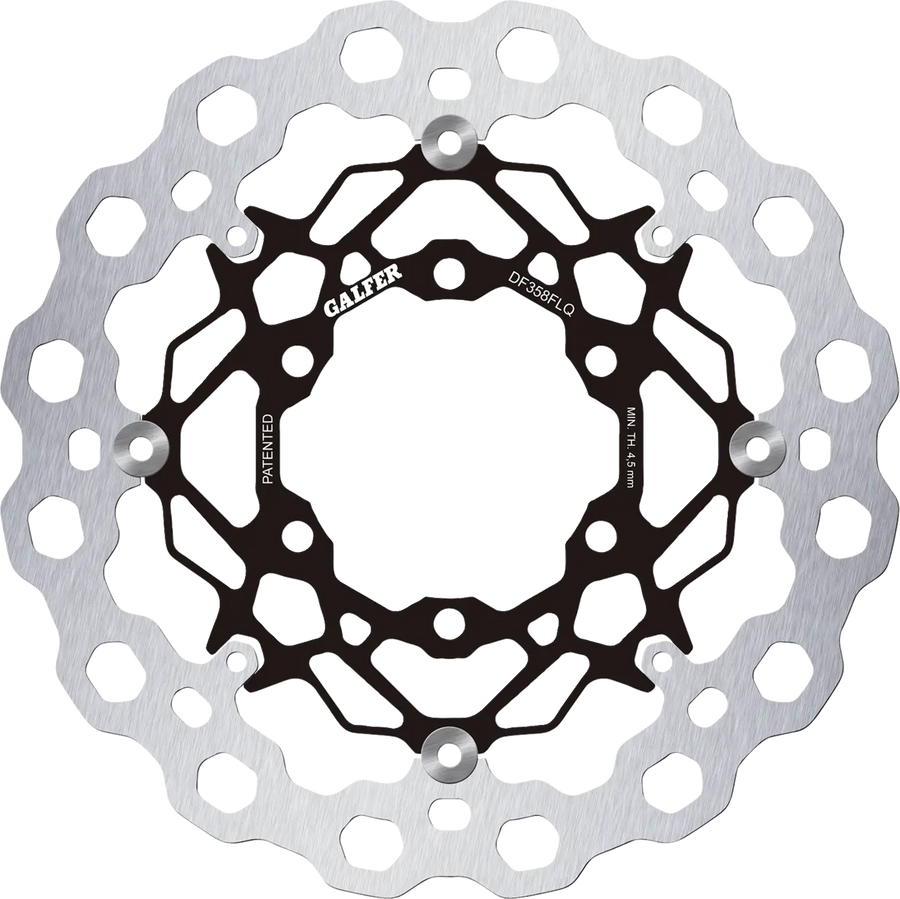 Suzuki Gsx-R 600 [2022-2025] - Cubiq™ Bremsscheibe – Oberfläche: Schwarz, Silber – Bild 1