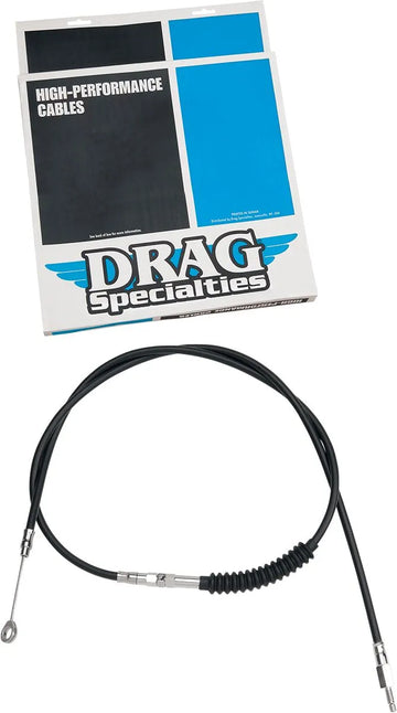 harley davidson fxwg [DRAG SPECIALTIES] - Vysoce účinné lanko spojky vyrobené z černého vinylu - 0