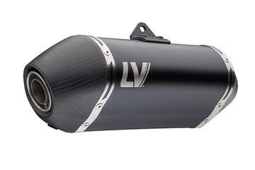 cf moto 450 [LEOVINCE] – zadní tlumič LV-14 Black Edition