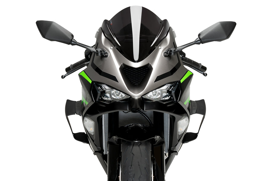 KAWASAKI ZX-6R NINJA [2025] – závodní boční spoiler – černý
