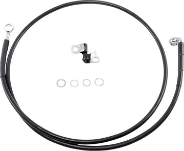 harley davidson fxsts [DRAG SPECIALTIES] – rozšířená sada černé vinylové brzdové šňůry