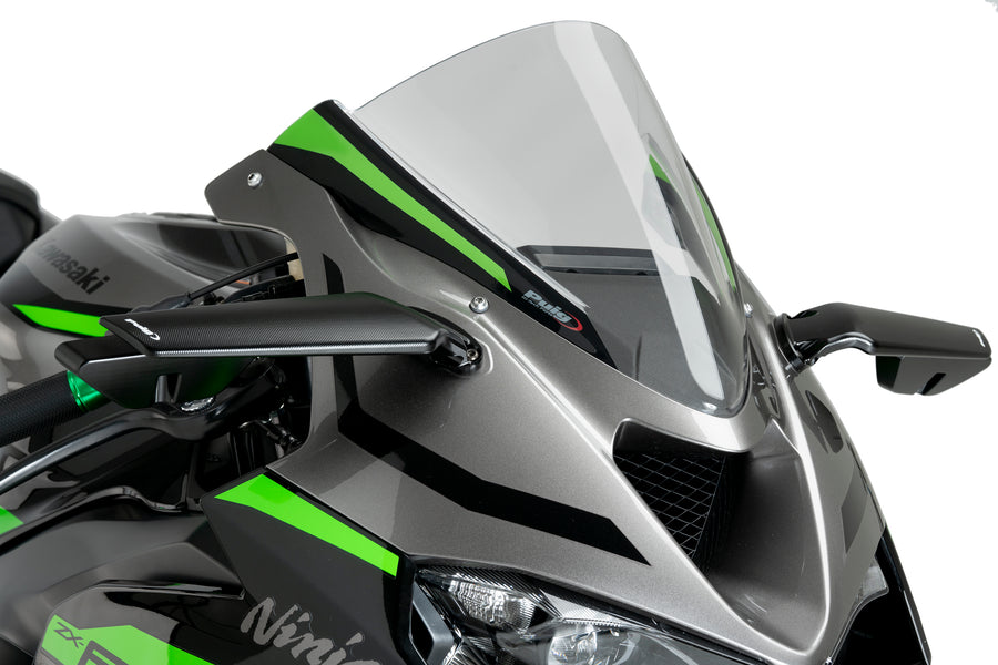 KAWASAKI ZX-6R NINJA [2025] – obrazovka Z-Racing – průhledná