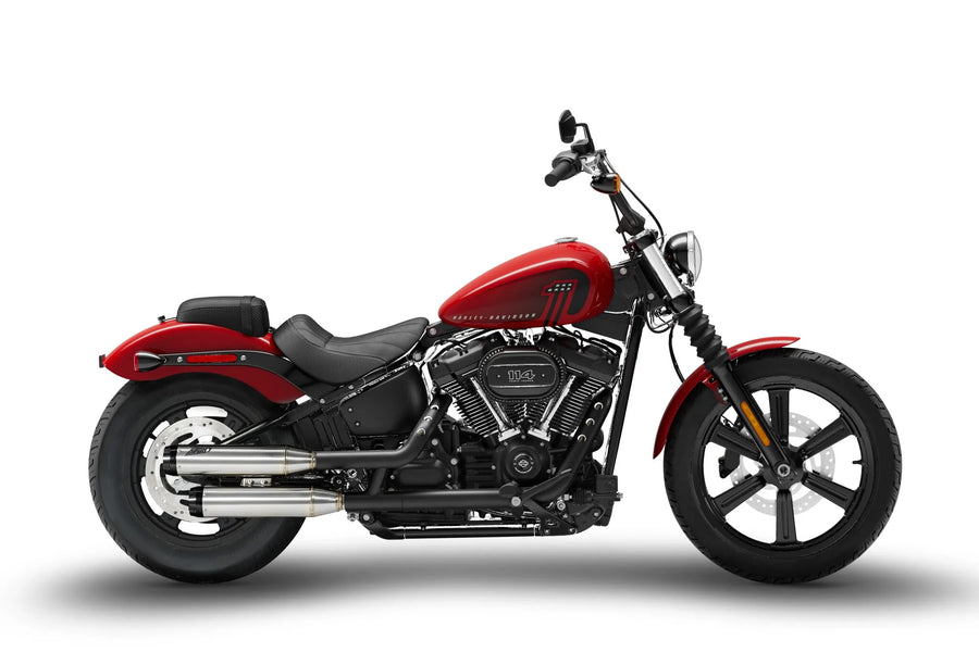 harley-davidson street bob [ZARD] – překrytý násuvný tlumič pro HD-SOFTAIL M8