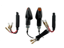2 LED indikátory černé odpory [E-mark] - Kawasaki KX KMX 125 250