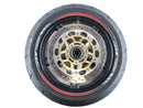 Triumf Speed ​​Triple 1050 515NJ [2005] - Kolébku předního kola s brzdovým kotoučem a pneumatikami-5