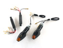 LED BLINKER s odpory Black [s e -testovou značkou] - Yamaha Kawasaki Suzuki Ducati KTM-4