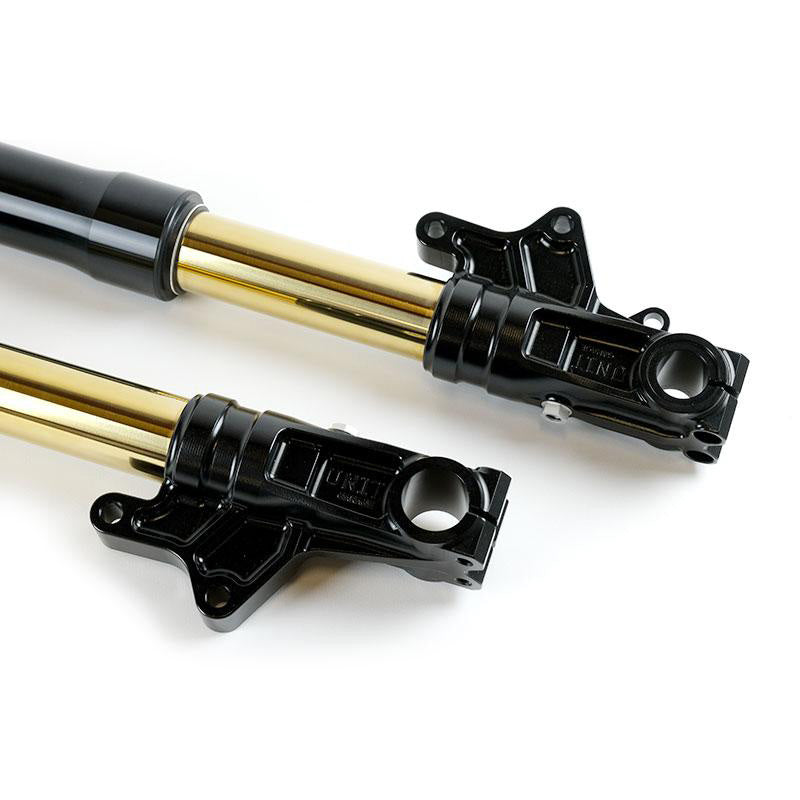 BMW R nineT 1200 Urban G/S (nízký výfuk) [2017-2023] - sada vidlic Öhlins USD + garážové desky a patky (standardní výška)