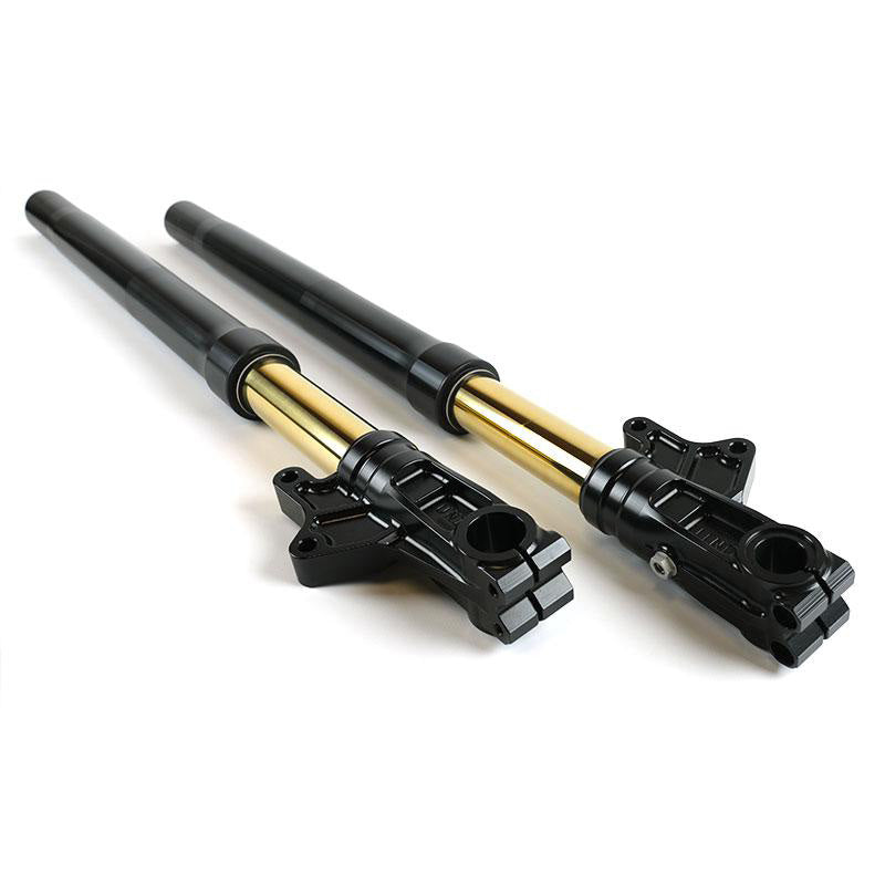BMW R nineT 1200 Scrambler [2016-2023] - Öhlins USD LOW Gabel-Kit + Einheit Garagenplatten und Füße (niedrige Version)