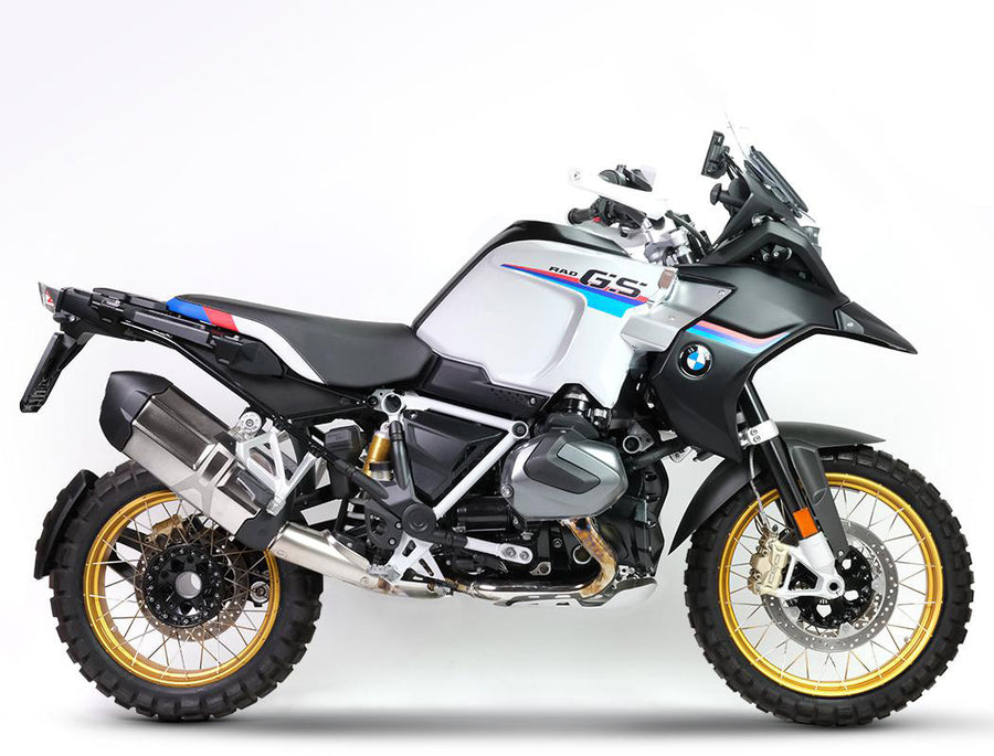 BMW R 1200 GS LC [2013-2018] - Kit RAD R1200GS (2017 v poi) & R1250GS (SVĚTLE BÍLÁ - MATNÁ ČERNÁ)