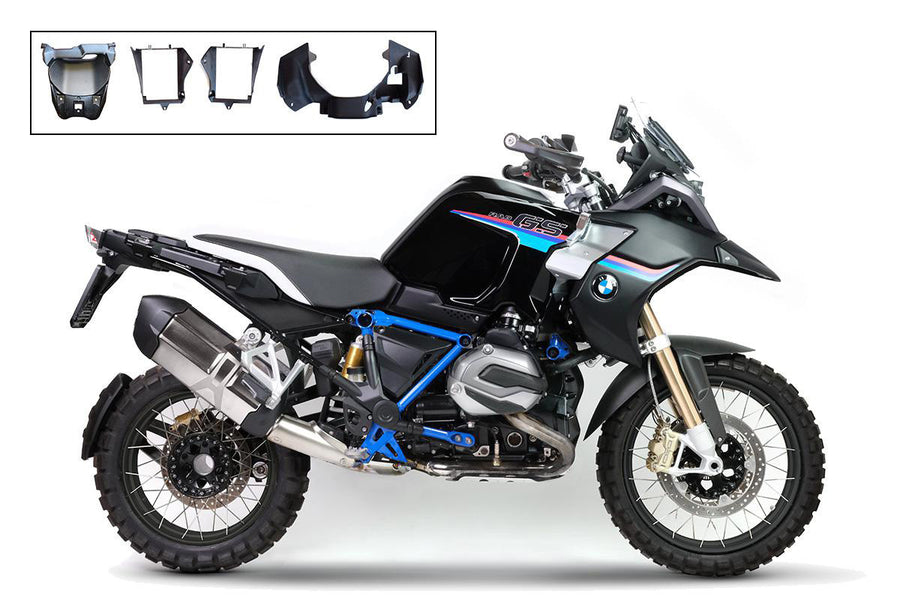 BMW R 1200 GS LC Rad [2013-2019] - RAD-Kit Avusschwarz/Mattschwarz (2013–2016)