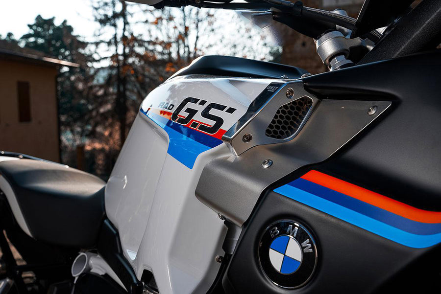 BMW R 1200 GS LC [2013-2018] - Kit RAD R1200GS (2017 v poi) & R1250GS (SVĚTLE BÍLÁ - MATNÁ ČERNÁ)