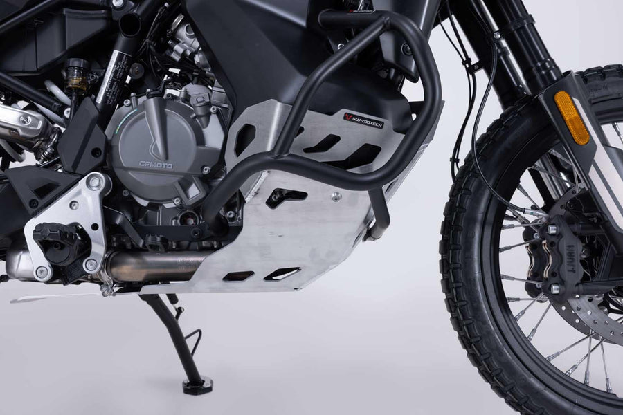 CFMOTO 800 MT-X [2025-2026] - ochranná lišta motoru stříbrná – obrázek 5