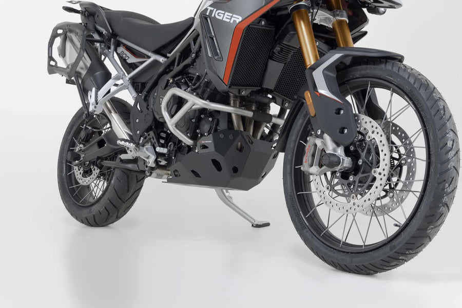[SW-MOTECH] - Ochrana motoru černá pro modely Tiger 900, pro originální nárazníky – obrázek 1