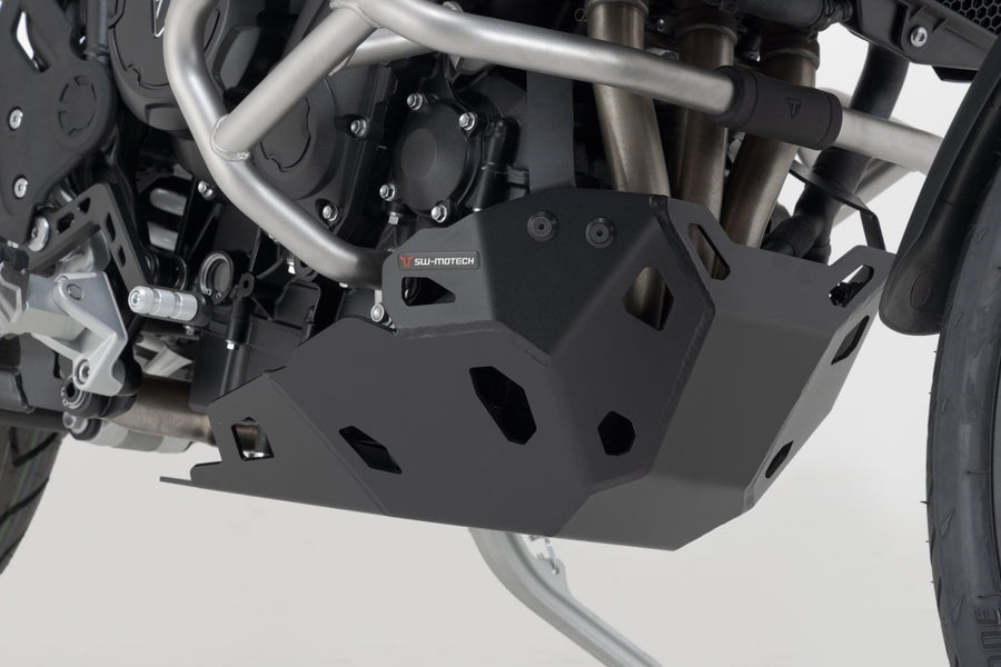 [SW-MOTECH] - Ochrana motoru černá pro modely Tiger 900, pro originální nárazníky – obrázek 4