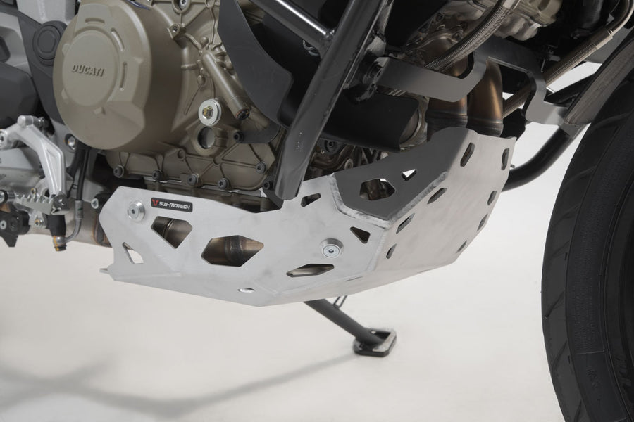 Ducati Multistrada V4 1200 [2022-2024] - ochranná lišta motoru stříbrná - obrázek 4