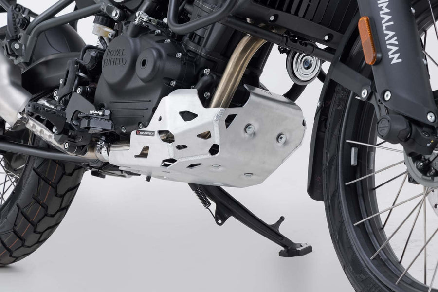 Royal Enfield Himalayan 400 [2023-2024] - kryt motoru stříbrný, kartáčovaný - obrázek 2