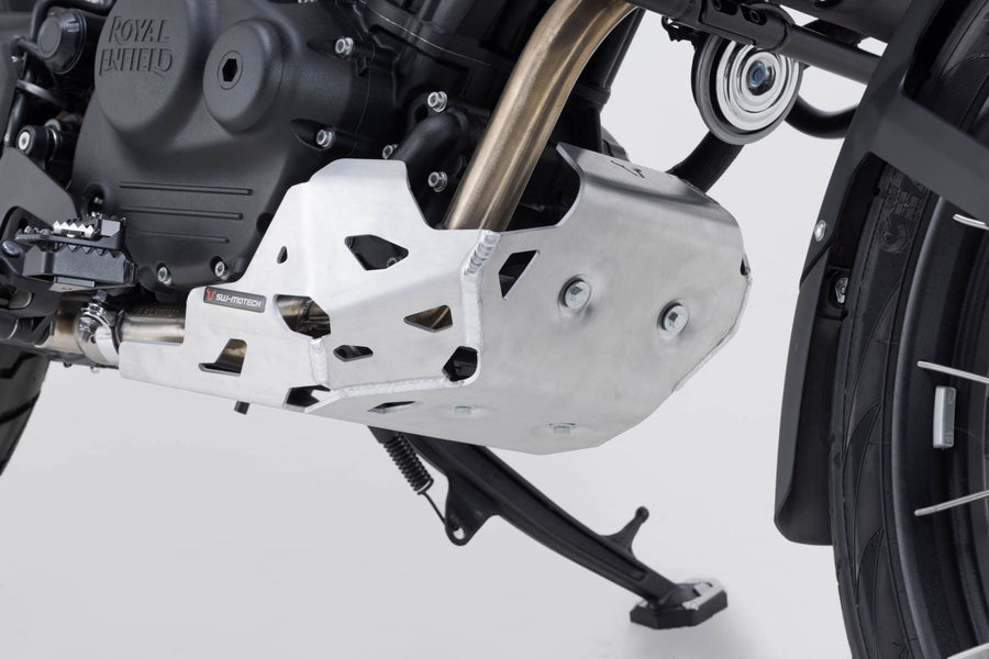 Royal Enfield Himalayan 400 [2023-2024] - kryt motoru stříbrný, kartáčovaný - obrázek 4
