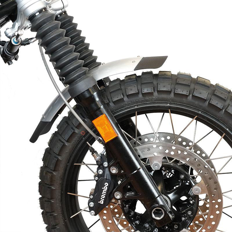 BMW R nineT 1200 Urban G/S (hoher Auspuff) [2017-2023] - Neun Aluminium-Kotflügel mit Gabelstabilisator